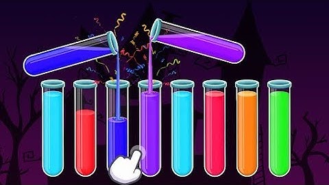 WATER COLOR SORT GAME 2022. 41-50 LEVELS COMPLETED..