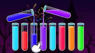 WATER COLOR SORT GAME 2022. 41-50 LEVELS COMPLETED..