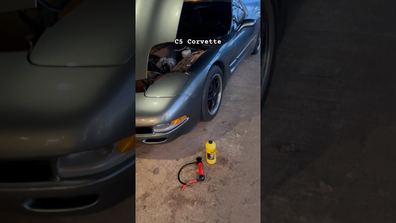 Замена жидкости сцепления Corvette C5