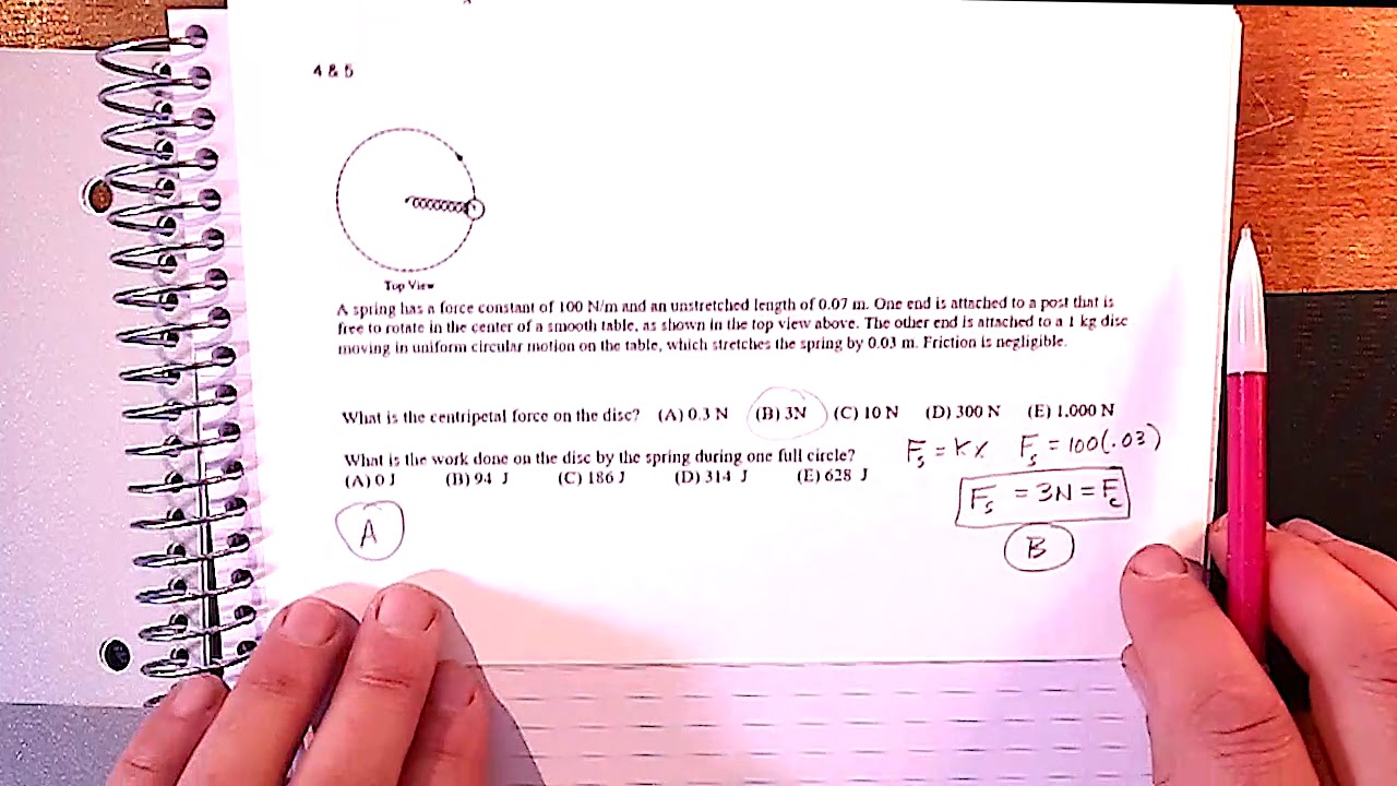 Ep 1.4 Part 3 Circular Motion Problems Solved - YouTube