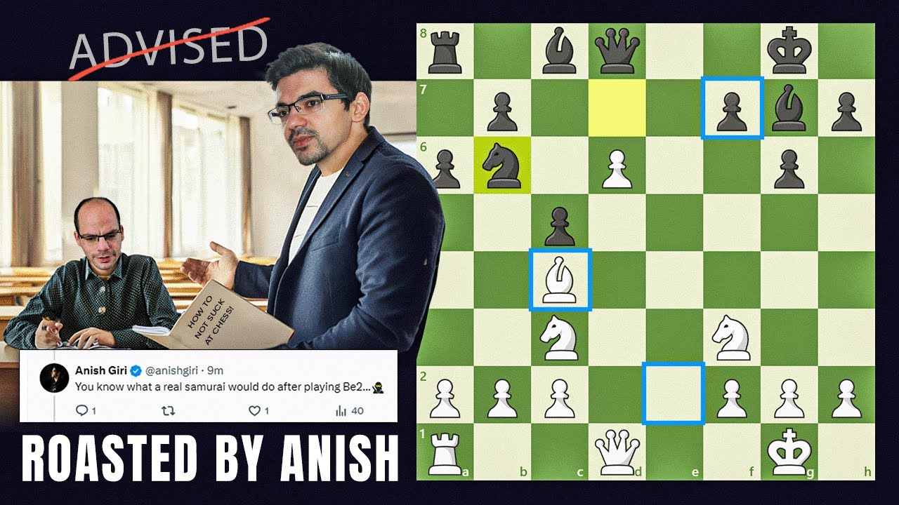 Mastering Chess Tactics: Anish Giri Analyzes My Tactical Blunders for