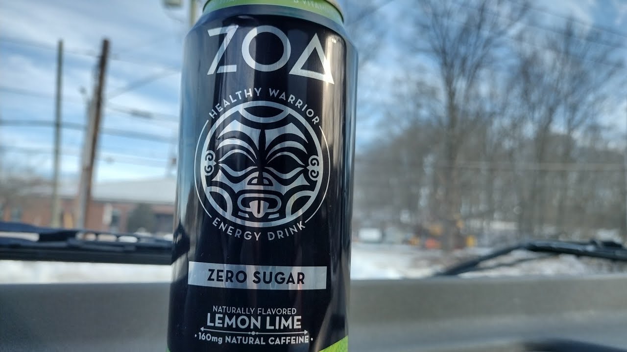 Lemon Lime Sugar Free by Zoa Dwayne Johnson Food / Drink Review