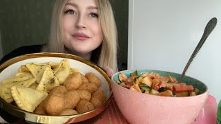 Мукбанг / Чебупицца, Хотстеры 🍕🍱 / Про ДР 🎉 И вообще обо всем по немногу 🙂‍↕️