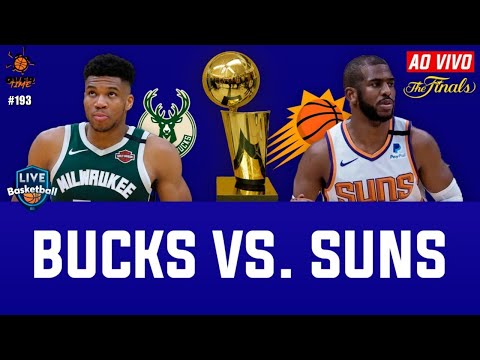 NBA AO VIVO: MILWAUKEE BUCKS x PHOENIX SUNS (Final – Jogo 4)