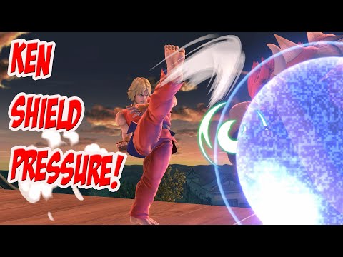 Smash Ultimate Ken Guide: Shield Pressure!