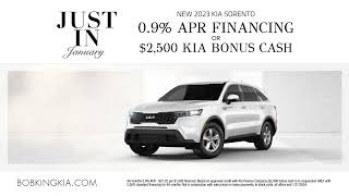 Bob King Kia- Just In January