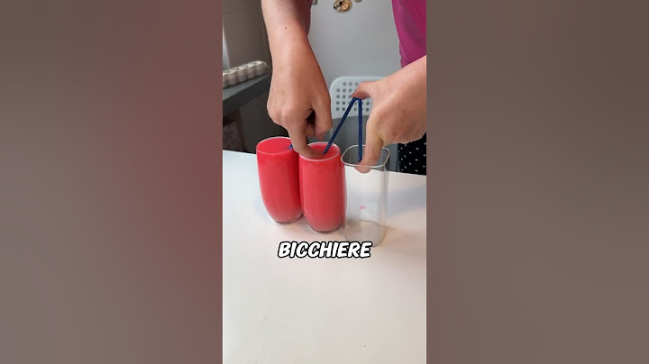 Come Funziona l'Esperimento del Sifone con la Cannuccia Spiegato con la Fisica