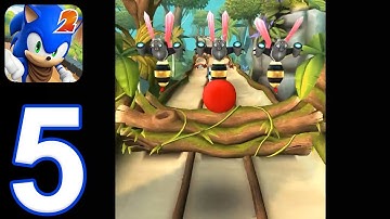 Sonic Dash 2: Sonic Boom - Gameplay Walkthrough Part 5 - Level 5-6 (iOS, Android)