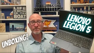 Lenovo Legion 5 Gaming Laptop | Unboxing | Our new Davinci Editing Laptop!