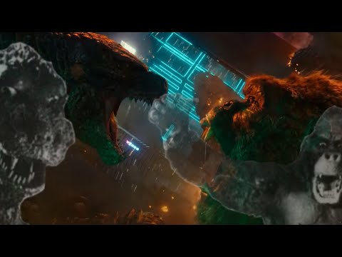 Godzilla and Kong roar off but with different roars