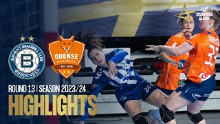 WHC Buducnost BEMAX vs Odense Håndbold | Round 13 | EHF Champions League Women 2023/24