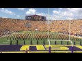 LSU Tiger Band Pregame - Eastern Michigan 10/03/2015