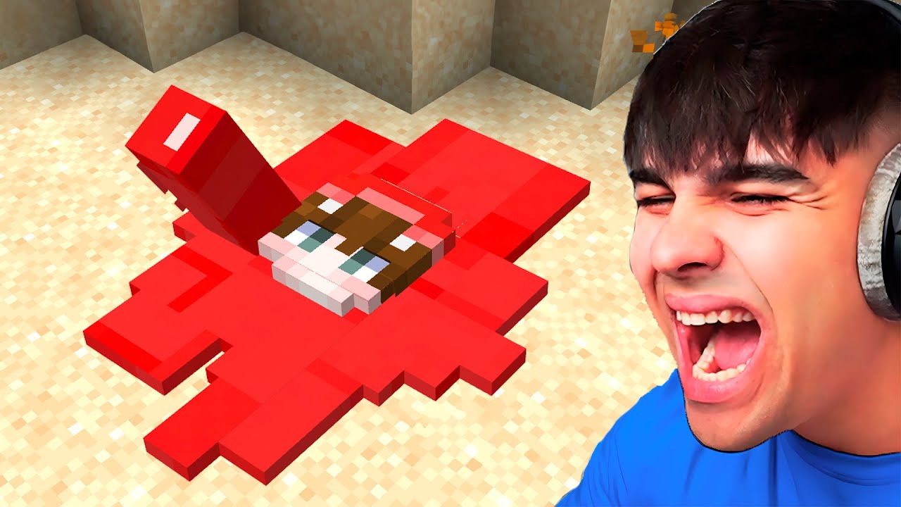 Derretí a Todos los YouTubers Famosos de Minecraft
