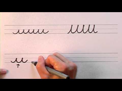 How To Write in Cursive // Lesson 1 // A complete Course ...