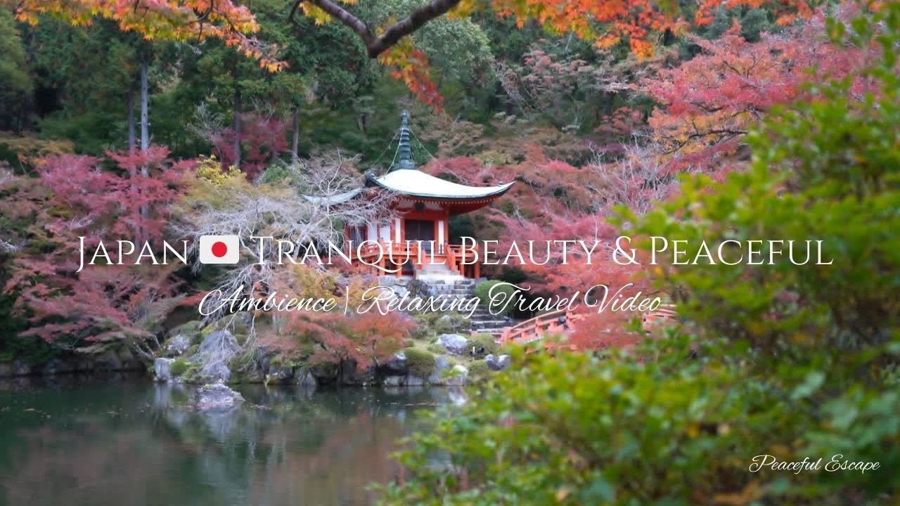 Japan Tranquil Beauty & Peaceful Ambience   Relaxing Travel Video