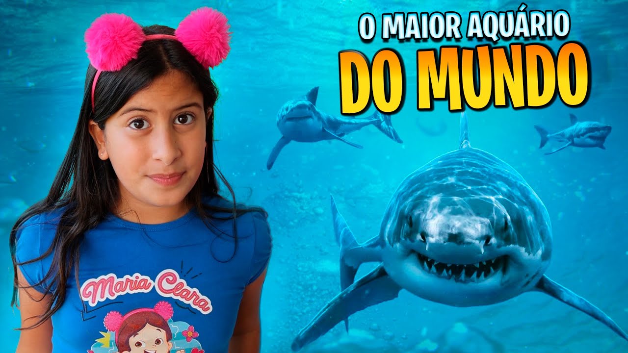 Um dia inteiro no maior aquário do mundo! - ROTINA DE VIAGEM