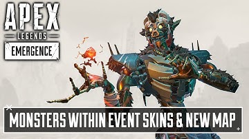 NEW Monsters Within Event Skins & NEW Arena Map Encore - Apex Legends