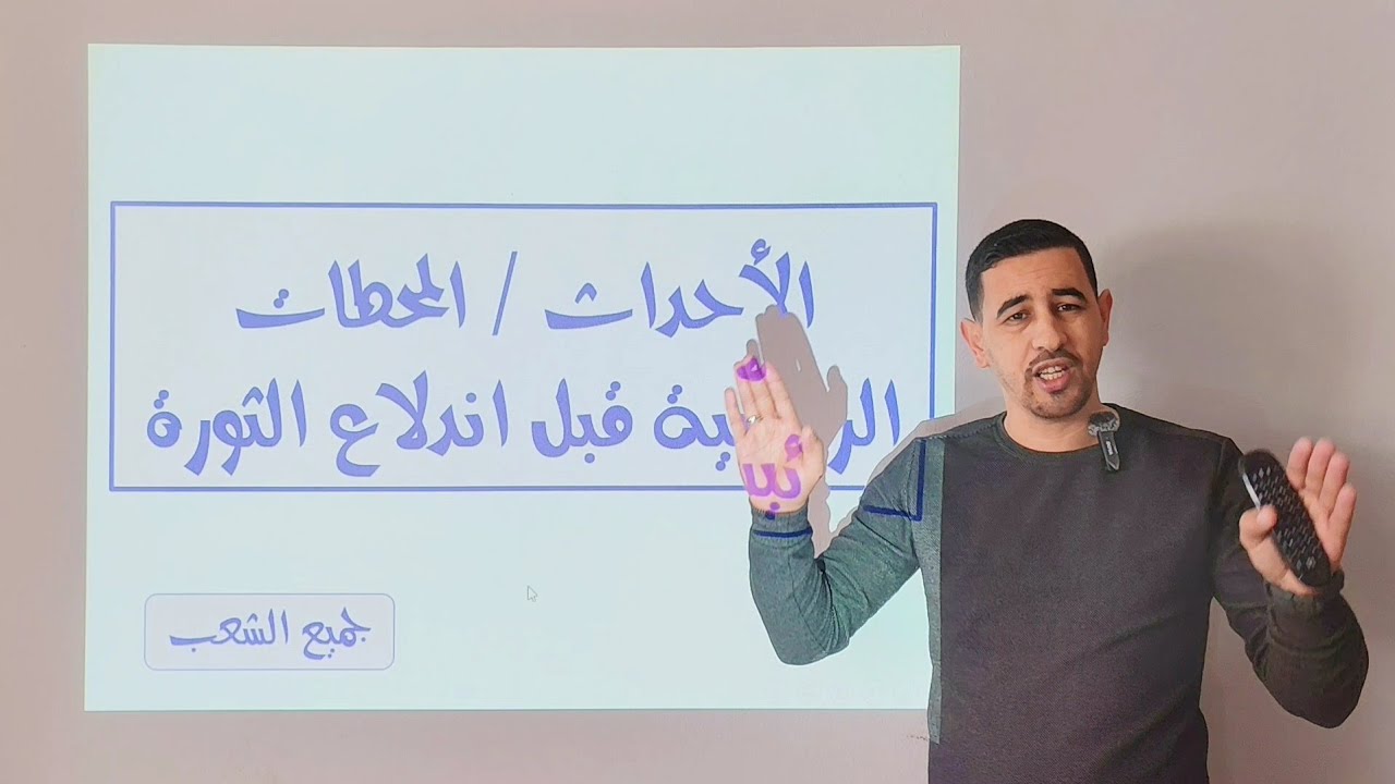 #المحطات الرئيسية لاندلاع الثورة التحريرية 