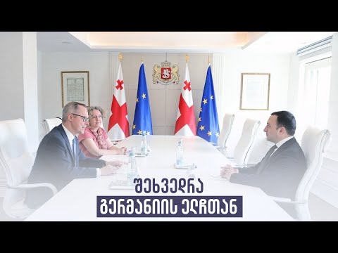 შეხვედრა გერმანიის ელჩთან