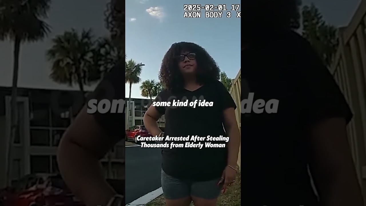 Caretaker Arrested After Stealing Thousands from Elderly Woman part 2. Full clip on: Watch Cop Cam
