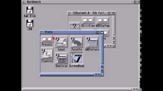 workbench for Amiga CD32