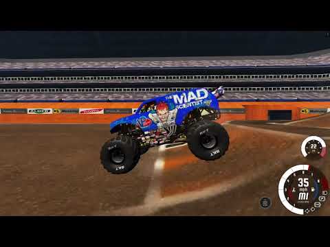 BeamNG-Drive - Mad scientist freestyle run