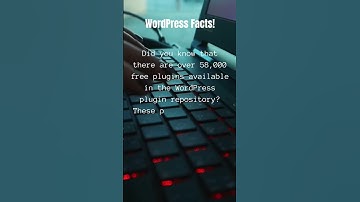 WordPress Facts | Did you know? #shorts