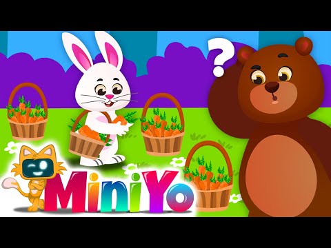 Küçük Tavşan ile Tombik Ayı 10'ar 10'ar Sayma Oyunu | Eğlenceli Çocuk Şarkıları