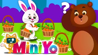 Küçük Tavşan ile Tombik Ayı 10'ar 10'ar Sayma Oyunu | Eğlenceli Çocuk Şarkıları Resimi