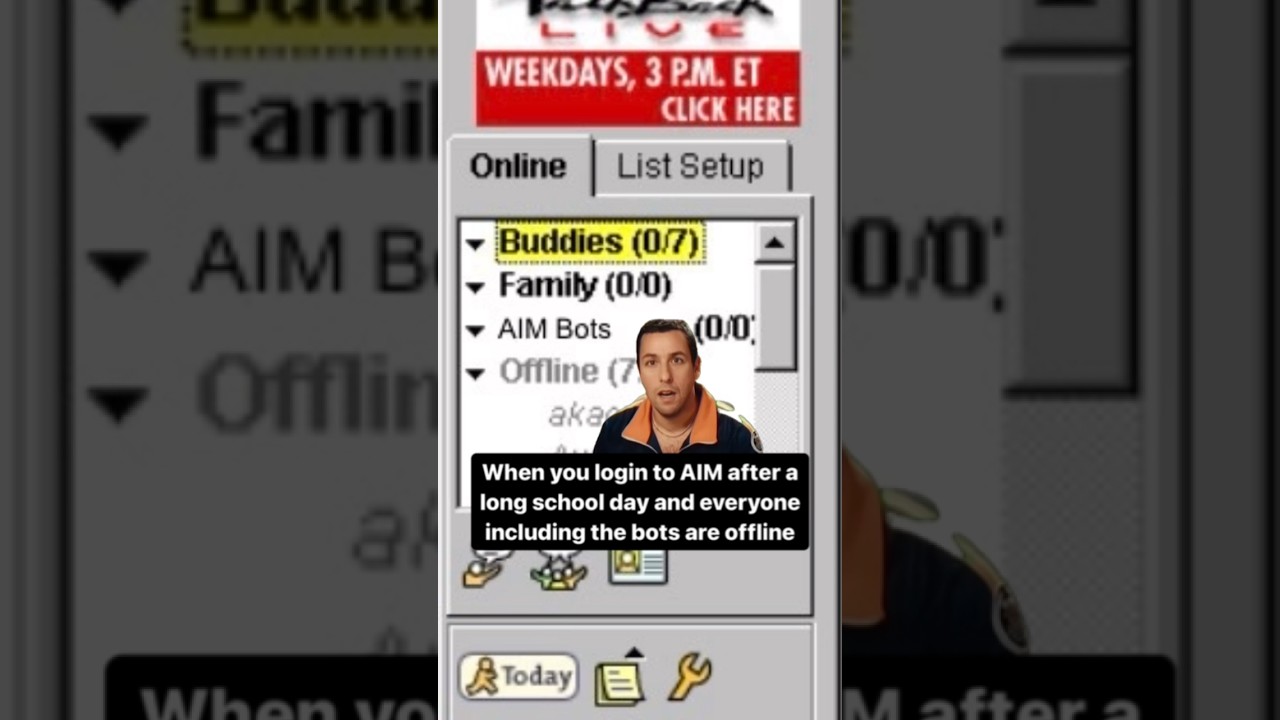 logging into AIM after school be like // midwest emo