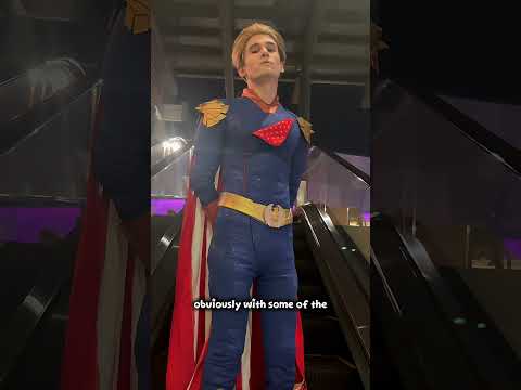 Come with us to see the Finale of the Boys! #cosplay #theboys #starlight #homelander