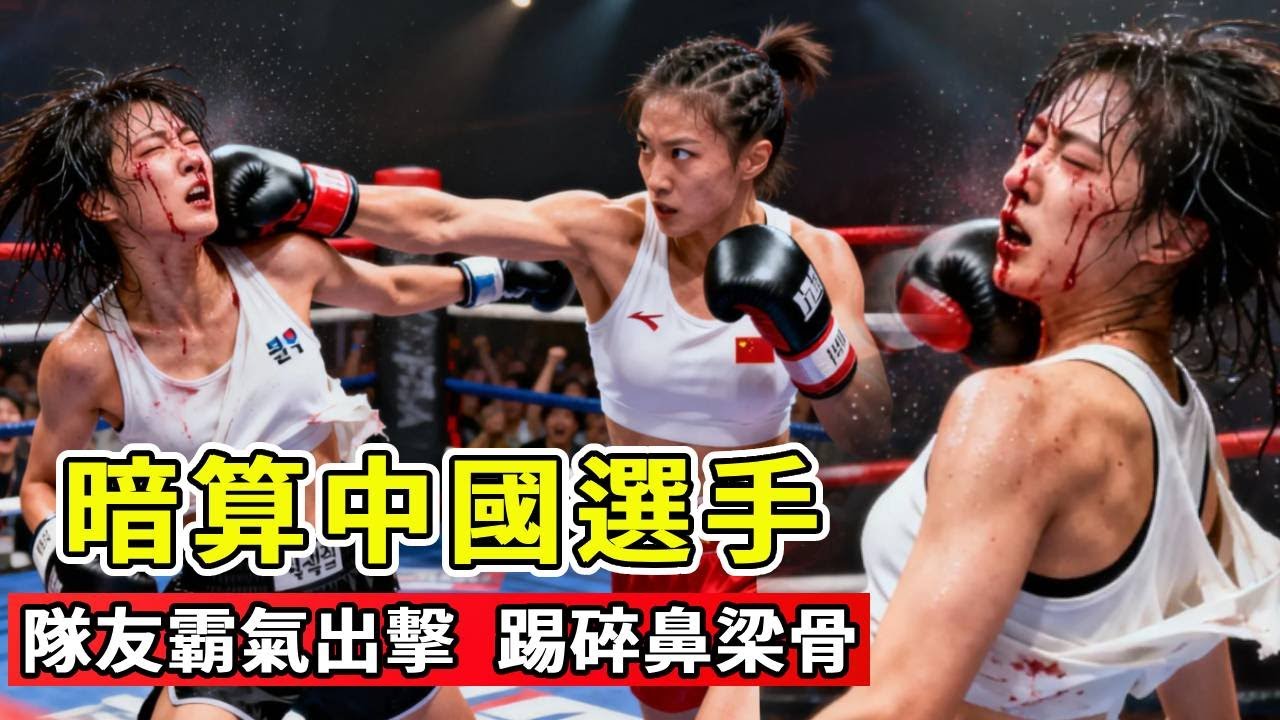 韓國隊長暗算中國選手！憤怒的隊友霸氣出擊，讓韓國團隊全軍覆沒【剛子格鬥解說】