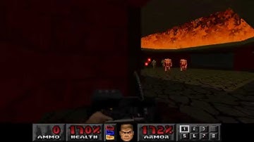 PSX Doom Playthrough - Level 17: Hell Keep
