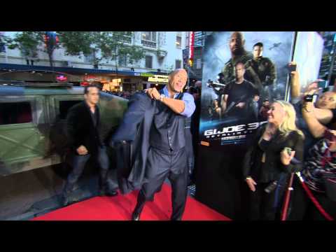 Video Biệt Đội G.I Joe Báo Thù 3D - Australia Premiere - youtube