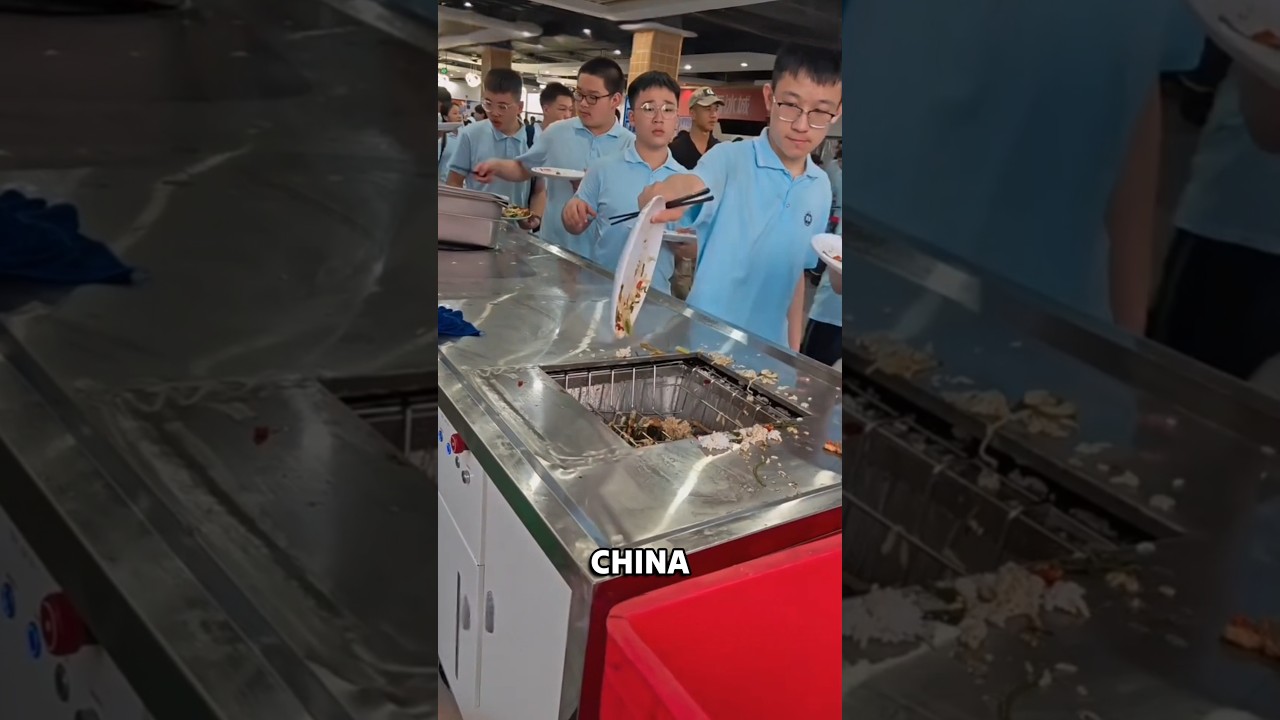 This Machine Eats Students’ Leftover Food 🤯