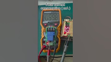 Do you know how many 30A Relay Module Consumption and Control Current ? #RelayModule