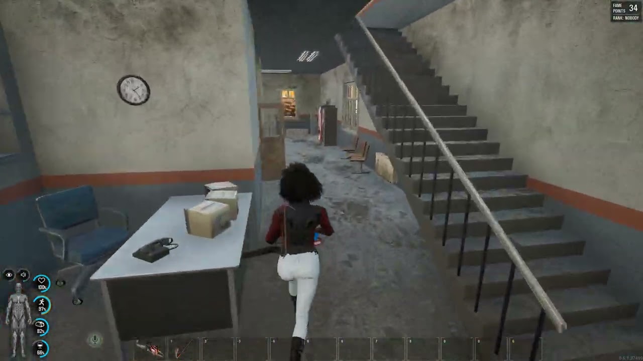 SCUM Kills - Chainsaw chase :D Come I want to be your friend !