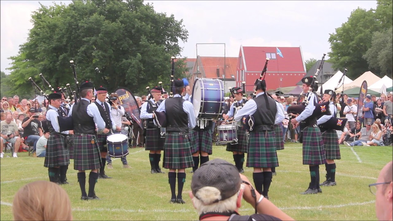 Xanten 2018 Inter Scaldis Pipes & Drums YouTube