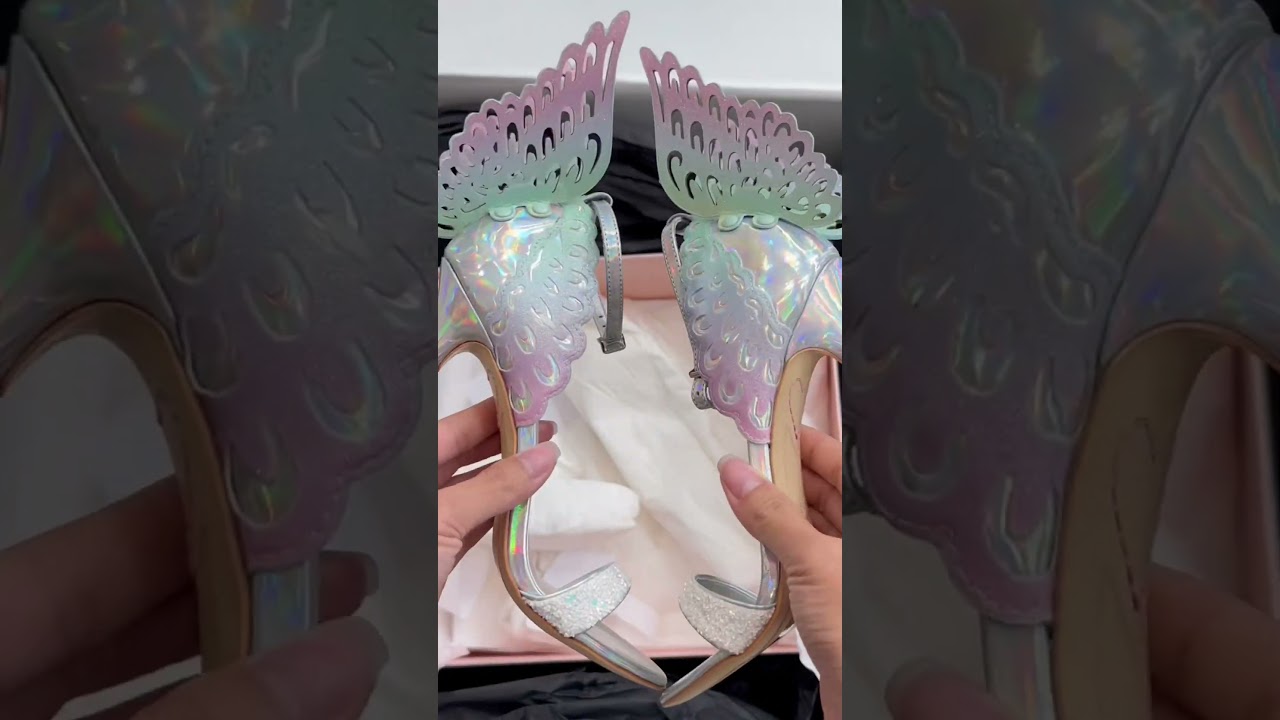 These butterfly shoes will take your breath away. 