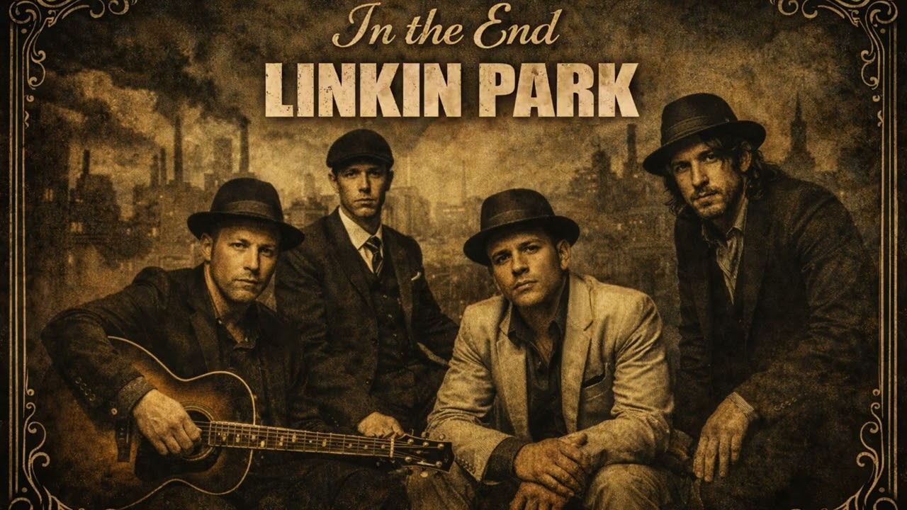 IN THE END - LINKIN PARK (Lyrics) | Dark Blues Version
