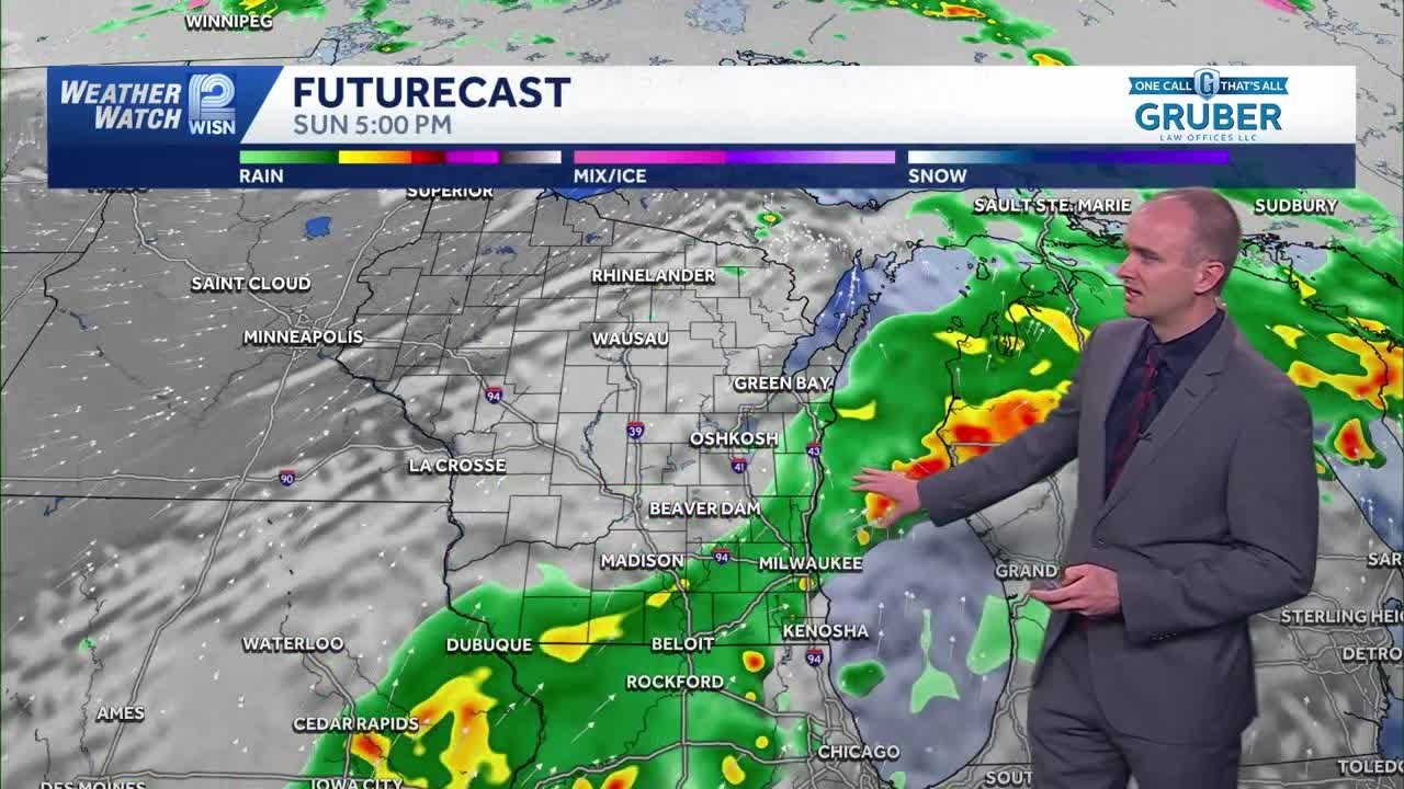 Weather: Tracking Evening Showers & Storms - YouTube