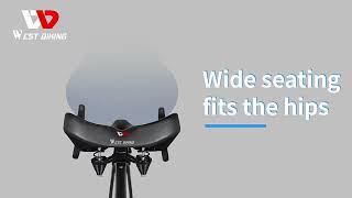 WEST BIKING Ergonomic Bicycle Saddle Long Distance Cycling W