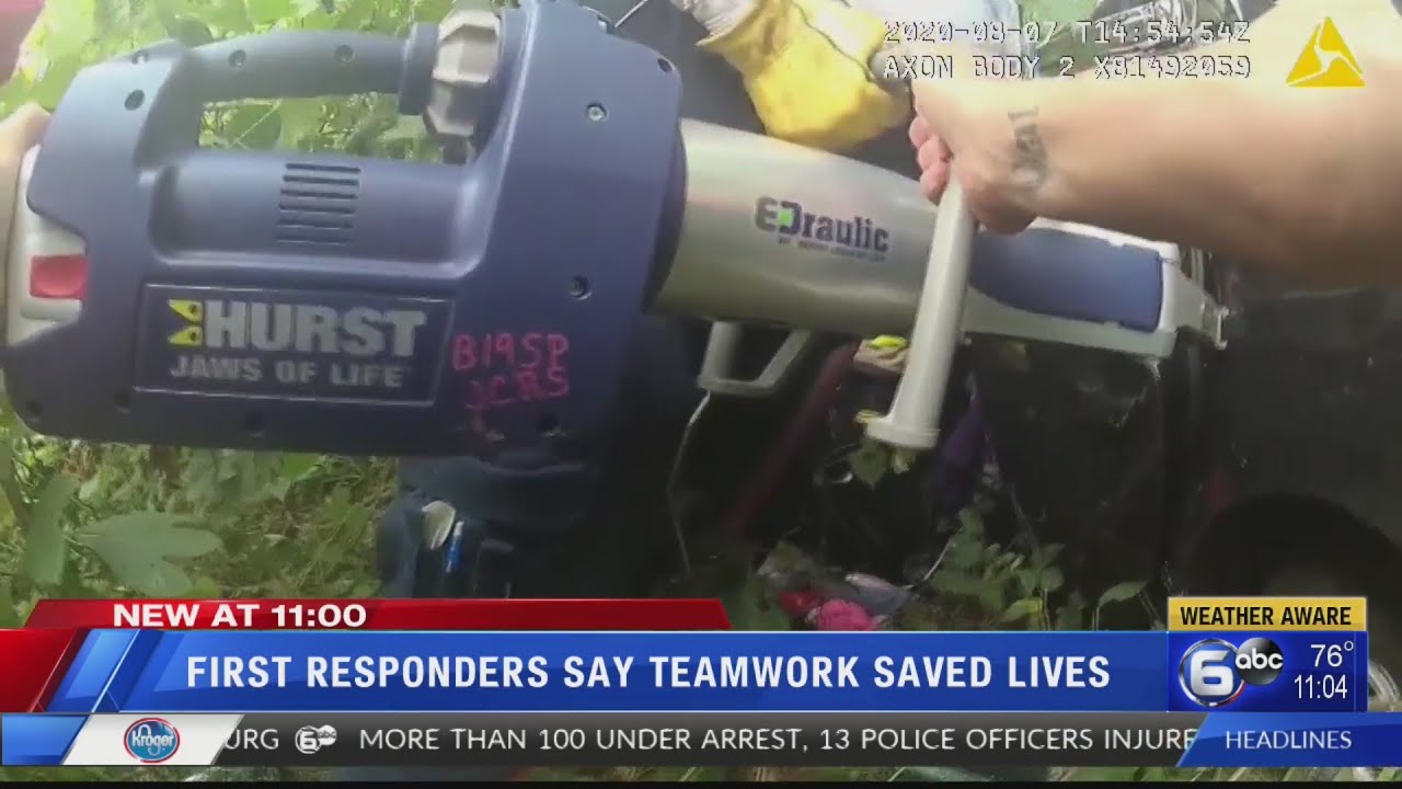 First responders say teamwork saved lives
