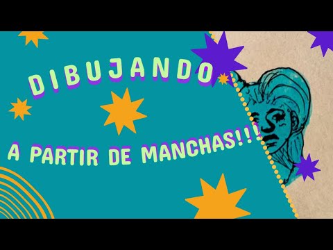CHALLENGE || ¡¡Dibujando con manchas random!! || Livartist
