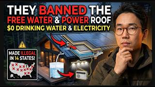FREE Drinking Water From Your Roof FOREVER — They Made It Illegal in 14 States