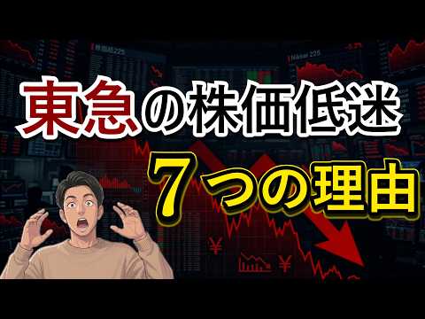 【東急株】日経平均最高値なのになぜ暴落？沿線住民が知るべき「7つのヤバい理由」