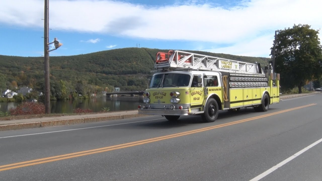2018 Bellows Falls,VT FD Fire Prevention Parade 10/14/18 YouTube