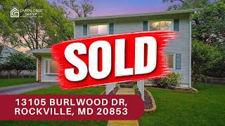 13105 Burlwood Dr Rockville MD 20853