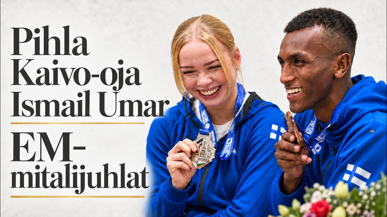 Pihla Kaivo-oja ja Ismail Umar | Nyrkkeilyn EM-mitalijuhlat