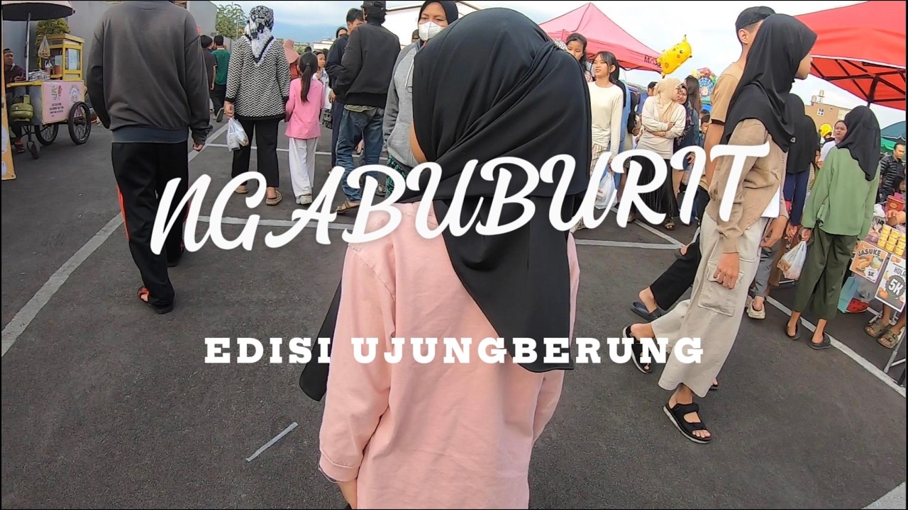 Daripada nunggu adzan lamaa, mending ngajak anak anak ngabuburit. Edisi ngabuburit di Ujungberung..